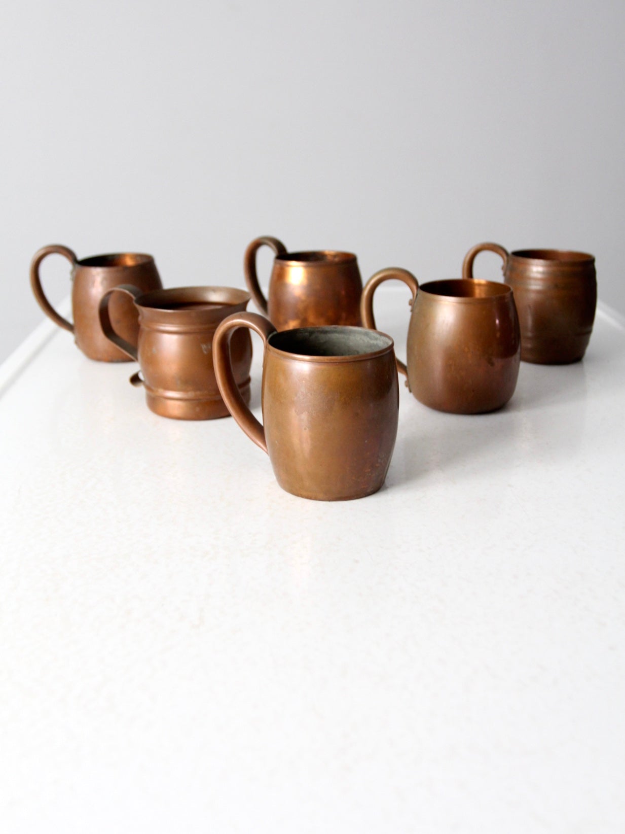 4 2024 Vintage Copper cups