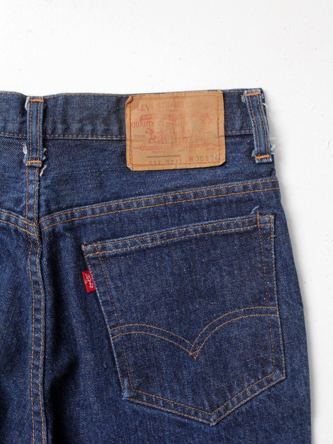 vintage Levis 517 denim jeans, 30x33