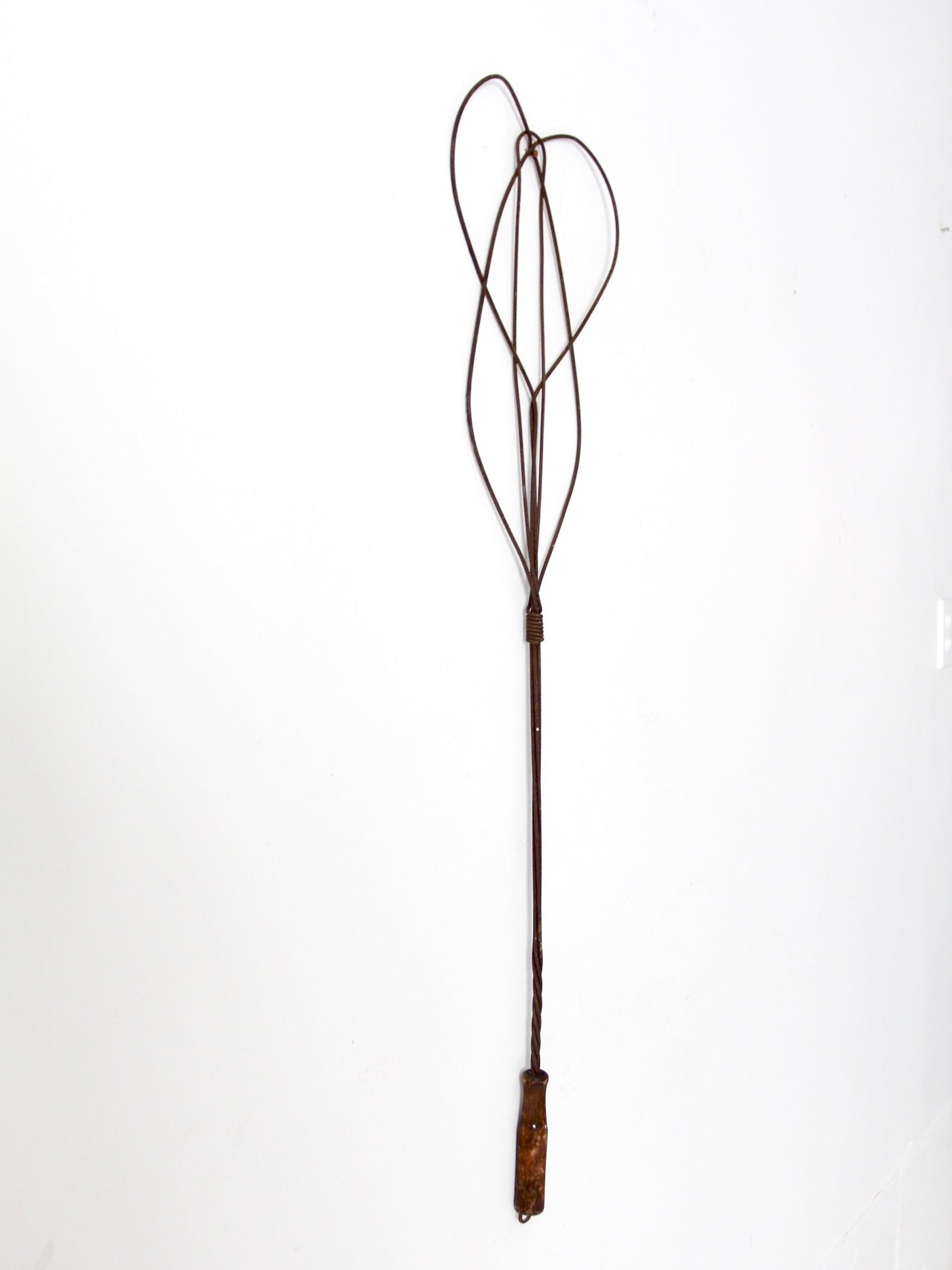 Antique wire rug beater with wood handle - Northern Kentucky