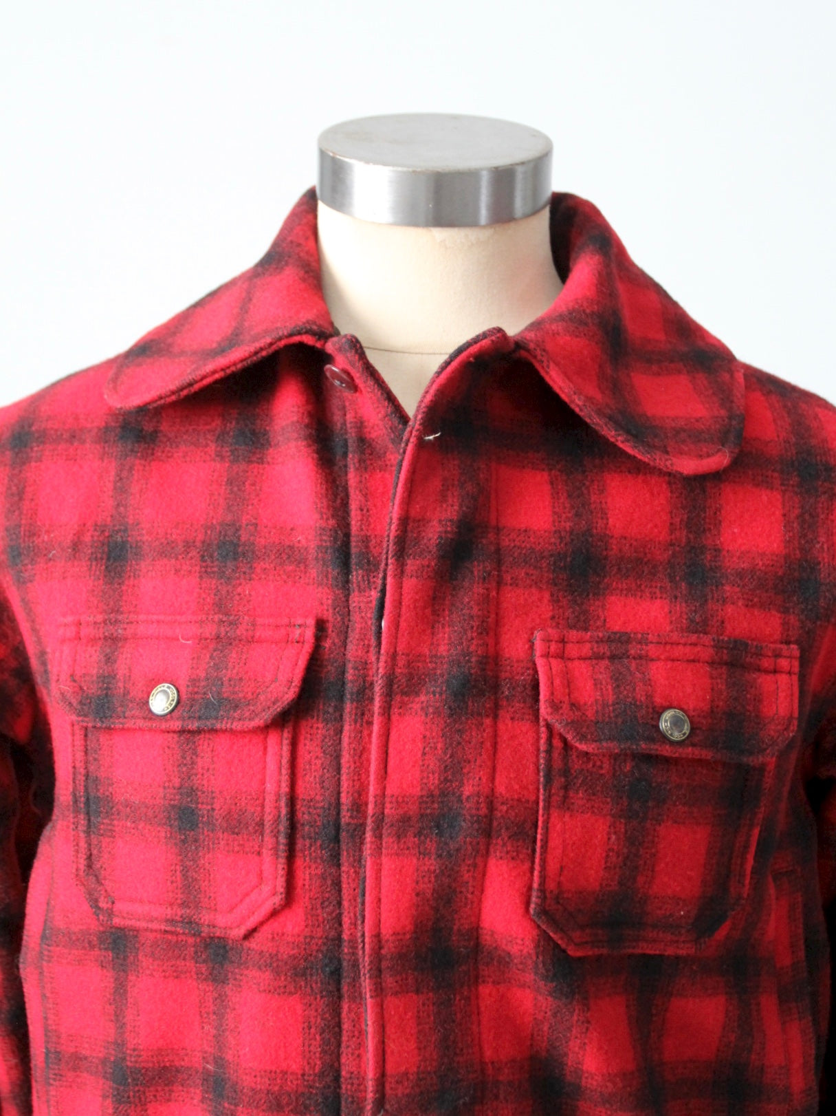 Vintage 60's Woolrich store Red Plaid Hunting Suit